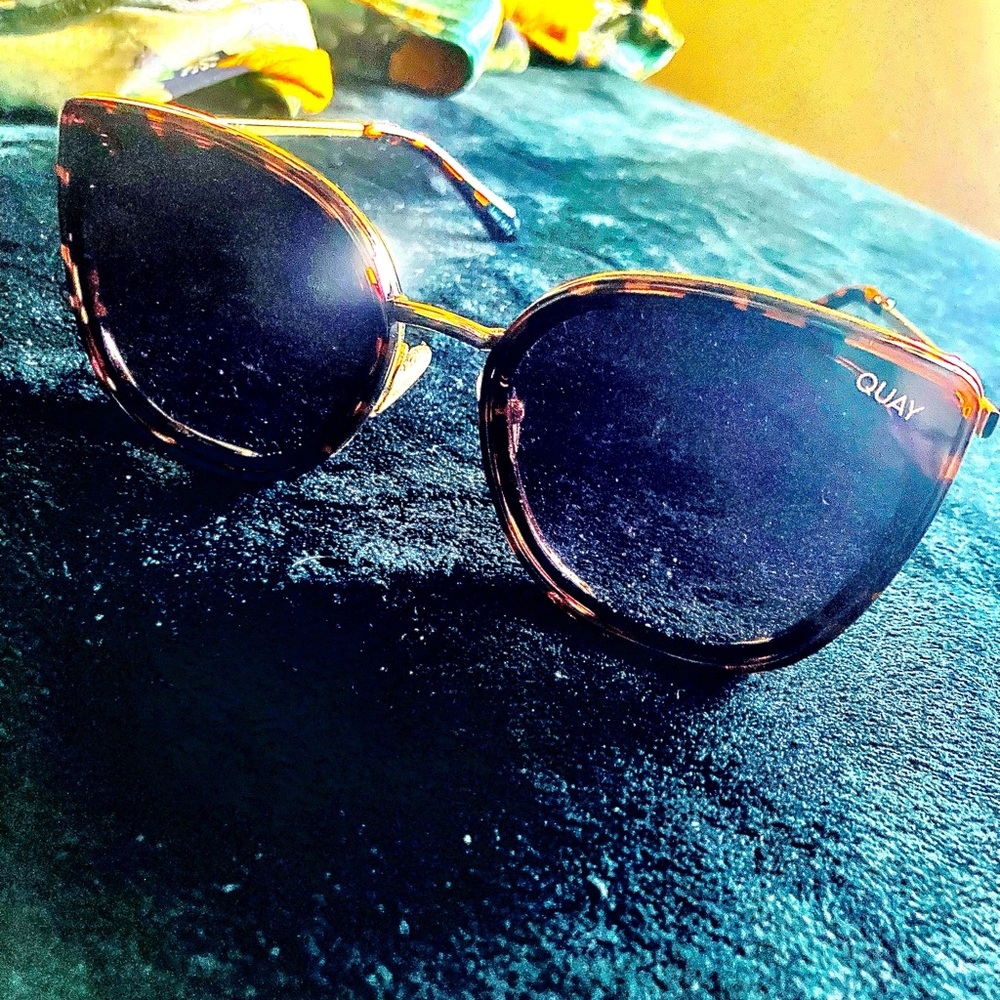 Quay Australia Flat Out 60mm Cat Eye Sunglasses  Tortoise /Brown